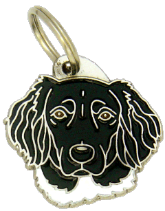 Munsterlander <br> (placa de identificação para cães, Gravado incluído)